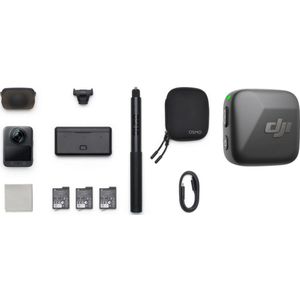 DJI - Osmo 360 Adventure Combo - Actioncam - Infinity Black - 8K 30 fps