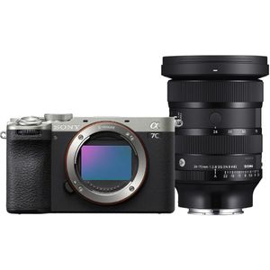 Sony - A7C II - Systeemcamera - Zilver - Inclusief Sigma 24-70mm F2.8 DG DN II Art