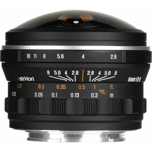 AstrHori 6mm F/2.8 Full-Frame Circular Fisheye Lens Sony E-mount