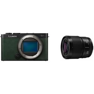 Panasonic - Lumix S9 Body - Dark Olive - Inclusief Lumix S 35mm F/1.8 Lens