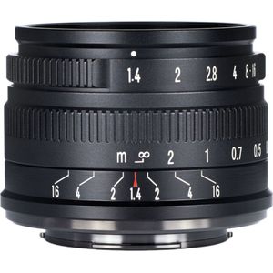 7artisans - AF 35mm F/1.4 - Lens - Zwart - Fujifilm X