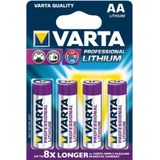 Varta 1x4 Professional Litium Mignon AA