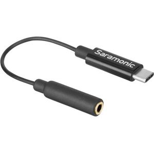 Saramonic SR-C2003 3.5mm TRS to USB-C adapter cable (6cm)