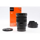 Sony SEL 18-105mm F/4.0 G OSS PZ + ALC-SH128 zonnekap OCCASION