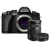 Olympus OM-D E-M10 mark III zwart + 14-42mm EZ zwart + 40-150mm R zwart