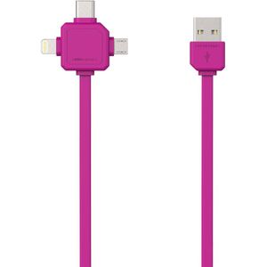 Allocacoc USBcable | USB-C Pink
