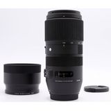 Sigma 100-400mm F/5-6.3 DG OS HSM Contemporary Canon + LH770-04 zonnekap OCCASION