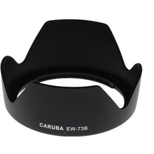 Caruba EW-73B zonnekap voor de Canon EF 18-135mm iS (STM), EF-S 17-85mm iS