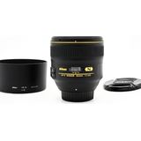 Nikon AF-S 85mm F/1.4G Nano + HB55 zonnekap OCCASION