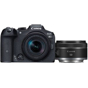 Canon - EOS R7 - Systeemcamera - Zwart - APS-C - 32,5 Megapixel