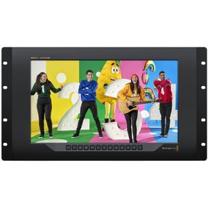 Blackmagic Design - SmartView 4K G3 - Monitor - Zwart - 12G-SDI - SMPTE-2110