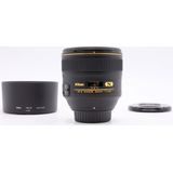 Nikon AF-S 85mm F/1.4G Nano + HB-55 zonnekap OCCASION