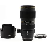 Sigma 70-200mm F/2.8 APO DG Macro HSM EX II Sony A + zonnekap OCCASION