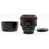 Canon EF 85mm F/1.2 L USM mark II + ES-79 II (zonnekap) OCCASION