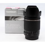 Tamron 18-200mm F/3.5-6.3 Di II VC Canon + HB018 zonnekap OCCASION