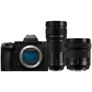 Panasonic Lumix DC-S5 IIX body + Lumix S 20-60mm F/3.5-5.6 + Lumix S Pro 70-200mm F/2.8