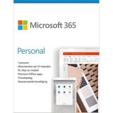 Microsoft 365 Personal - Software - 1 Jaar Abonnement - 1TB OneDrive Opslag