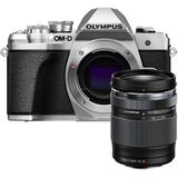 Olympus OM-D E-M10 mark III zilver + 14-150mm II ED zwart