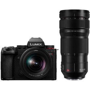 Panasonic - Lumix DC-S5 II - Camera - Inclusief 20-60mm en 70-200mm Objectieven