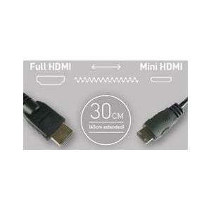 Atomos Coiled Mini HDMI to Full HDMI (30-45cm)