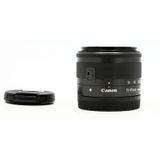 Canon EF-M 15-45mm F3.5-6.3 IS STM Zwart OCCASION