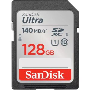 SanDisk SDXC Ultra 128GB 140mb/s C10 UHS-I
