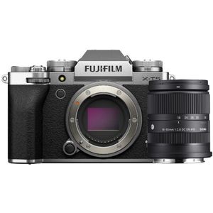 Fujifilm X-T5 zilver + Sigma 18-50mm F/2.8 DC DN Contemporary Fujifilm X