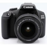 Canon EOS 2000D body + EF-S 18-55mm F/3.5-5.6 IS II OCCASION