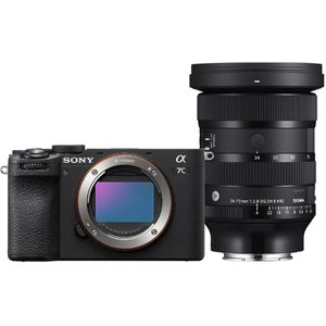 Sony - A7C II - Systeemcamera - Zwart - Sigma 24-70mm F2.8 DG DN II Art Sony E-mount