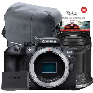 Canon - EOS R10 - Systeemcamera - Zwart - Inclusief 18-150mm Lens