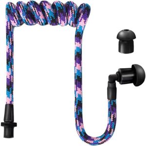 On Set - Headsets Tubeez - Oortje - Purple Haze - Gekrulde Draad