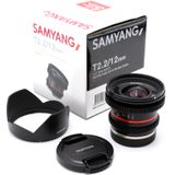 Samyang 12mm T2.2 NCS CS Cine Lens voor Sony E OCCASION