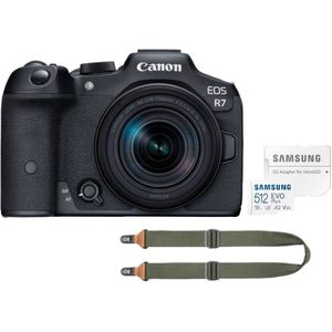 Canon - EOS R7 - Systeemcamera - Zwart - Inclusief 18-150mm Lens