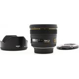 Sigma 50mm F/1.4 EX DG HSM Nikon + zonnekap OCCASION