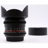 Samyang 14mm T/3.1 ED AS IF UMC Canon VDSLR OCCASION