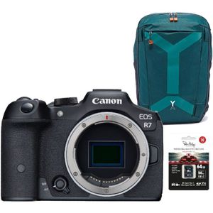 Canon - EOS R7 - Digitale Camera - Zwart - APS-C Sensor - 32,5 Megapixel