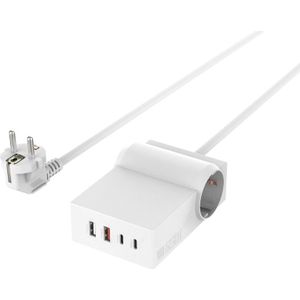 4smarts USB-C/A stekkerdoos bureau GaN 65W