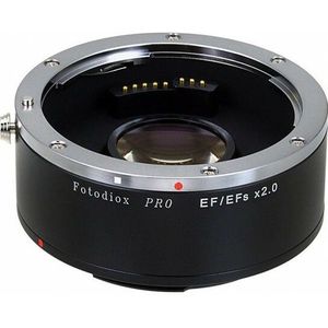 Fotodiox Pro Autofocus 2x Teleconverter - AF Doubler x2.0 for Canon EOS EF Lenses and EF / EFs Cameras (Fits Full Frame)