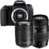 Canon EOS 77D + 18-135 iS Nano-USM + Tamron 70-300mm Di LD Macro