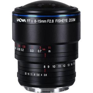 Laowa - 8-15mm f/2.8 FF Zoom Fisheye - Objectief - Zwart