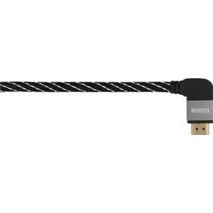 Avinity HDMI kabel met ethernet 90° connector - 1.5 meter