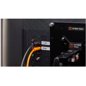 Tether Tools TetherPro HDMI Mini to HDMI 2.0, 1' (0.3m), Black