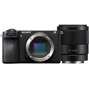 Sony - A6700 - Systeemcamera + 35mm F/1.8 - Zwart - Full Frame
