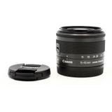 Canon EF-M 15-45mm F3.5-6.3 IS STM Zwart OCCASION