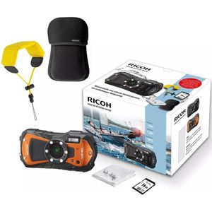 Ricoh WG-80 Special Edition met accu, oranje