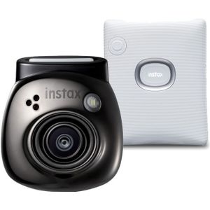 Fujifilm - INSTAX PAL - Digitale Camera - Gem Black - Inclusief SQUARE Link Printer - White