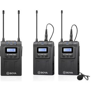 Boya BY-WM8 Pro-K2 UHF draadloze microfoon set