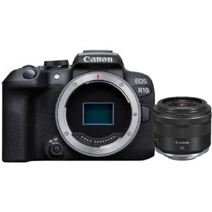 Canon - EOS R10 - Systeemcamera - Zwart - APS-C 24,2 Megapixel