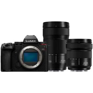 Panasonic - Lumix DC-S5 II - Digitale Camera - Zwart - Body + 20-60mm + 70-300mm