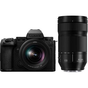 Panasonic - Lumix DC-S5 IIX - Camera Body - Inclusief 20-60mm en 70-300mm Objectieven